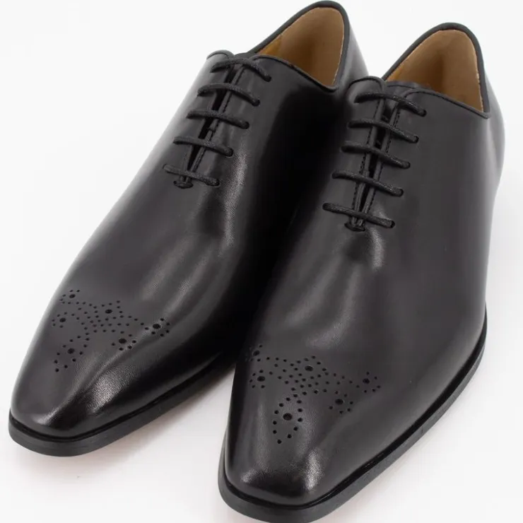 BILL TORNADE Derbies à lacets milano cuir Homme NOIR Sale