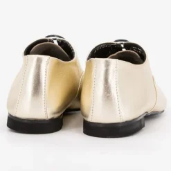 XAVIER DANAUD Derbies basses cuir lacets noir Femme OR Sale