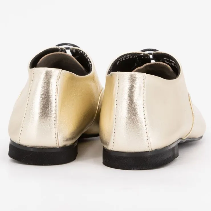 XAVIER DANAUD Derbies basses cuir lacets noir Femme OR Sale