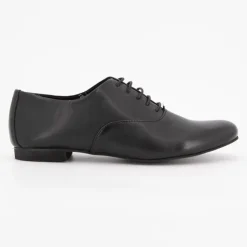 XAVIER DANAUD Derbies basses cuir lacets Femme NOIR