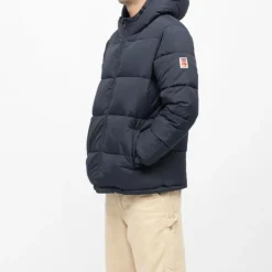 COMPAGNIE DE CALIFORNIE Doudoune à capuche courte zippée Homme BLEU FONCE Best