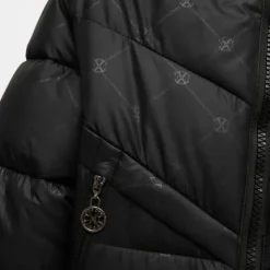 CXL BY CHRISTIAN LACROIX Doudoune avec capuche longue à motif Enfant NOIR Sale