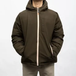 DEELUXE 74 Doudoune courte dylano zippée Homme VERT FONCE New