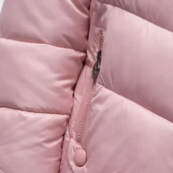 CXL BY CHRISTIAN LACROIX Doudoune courte zippée à capuche fausse fourrure col montant Enfant, Bébé ROSE CLAIR Hot