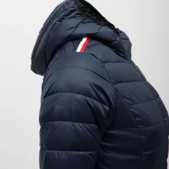ROSSIGNOL Doudoune fine couleur unie avec capuche drapeau sur l'épaule Femme BLEU FONCE Discount