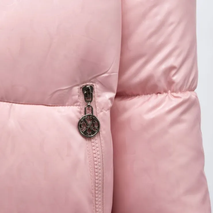 CXL BY CHRISTIAN LACROIX Doudoune longue avec capuche à poches zippées Enfant ROSE CLAIR Sale