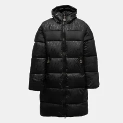 CXL BY CHRISTIAN LACROIX Doudoune longue avec capuche à poches zippées Enfant NOIR