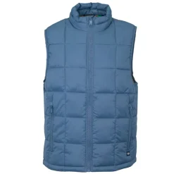 DOCKERS Doudoune matelassé sans manches col montant avec poches Homme BLEU Clearance