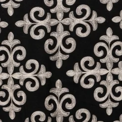 GERARD PASQUIER Echarpe douce couleur unie imprimé 70x185cm Femme NOIR Best