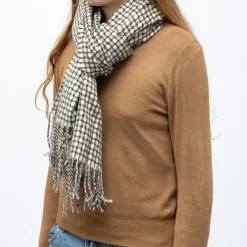 MANOUKIAN Echarpe gris 70 x 180cm man ff 224059 Femme BEIGE New