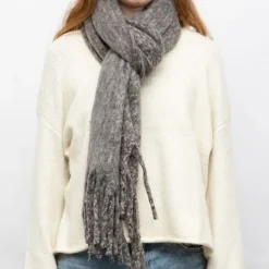 MANOUKIAN Echarpe chine rose 50*195cm man-ff-252631 Femme GRIS Clearance