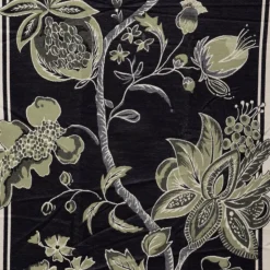 GERARD PASQUIER Echarpe imprimé à fleurs jaquard 90x180cm Femme NOIR Hot