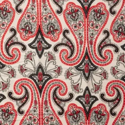 GERARD PASQUIER Echarpe imprimé cachemire 90x180cm Femme ROUGE Best