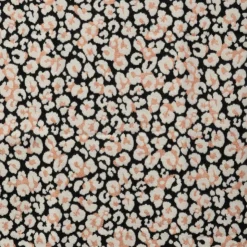 MANOUKIAN Echarpe imprimee jaquard 90x180cm Femme NOIR Outlet