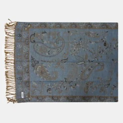 RODIER Echarpe imprimee menina 70x180 Femme BLEU Hot