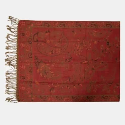 RODIER Echarpe imprimee menina 70x180 Femme ROUGE Online