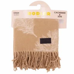 RODIER Echarpe motif plume 70x180 cm evorine Femme BEIGE Online