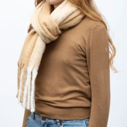 GERARD PASQUIER Echarpe noir blanc 50 x 190cm gp hh 252661 Femme BEIGE Best