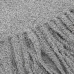 RODIER Echarpe ultra douce 70x190 à franges Femme GRIS CLAIR Outlet