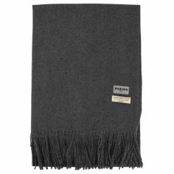 RODIER Echarpe ultra douce 70x190 à franges Femme GRIS New