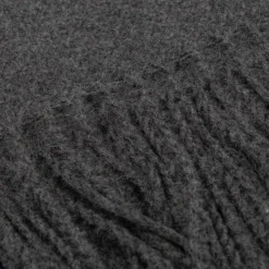 RODIER Echarpe ultra douce 70x190 à franges Femme GRIS New