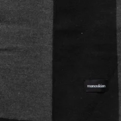 MANOUKIAN Echarpe 30x180 cm Homme NOIR Discount
