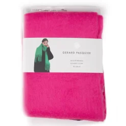 GERARD PASQUIER Echarppe en laine 40x185cm Femme ROSE Sale