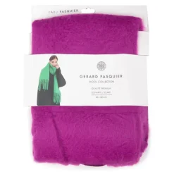 GERARD PASQUIER Echarppe en laine 40x185cm Femme VIOLET Best