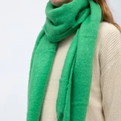 GERARD PASQUIER Echarppe en laine 40x185cm Femme VERT Outlet