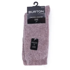 BURTON OF LONDON Elson chaussette homme chaleur et douceur burton Homme MARRON CLAIR Hot