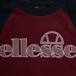 ELLESSE Ensemble blanc noir 2 tee shirts et pantalon de jogging Enfant BLEU FONCE Sale