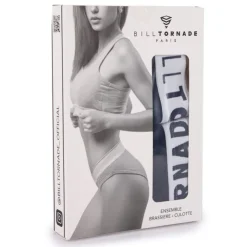 BILL TORNADE Ensemble brassiere-culotte sporty 17010 Femme BLEU FONCE Online