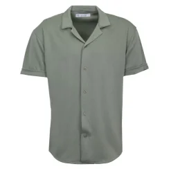 PANAME BROTHERS Ensemble chemisette short gaufré cordon dove Homme KAKI Clearance