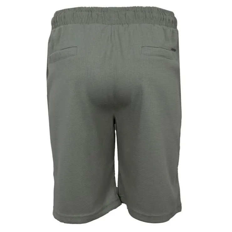 PANAME BROTHERS Ensemble chemisette short gaufré cordon dove Homme KAKI Clearance