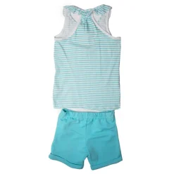 CHEVIGNON Ensemble débardeur et short en coton Enfant TURQUOISE Best
