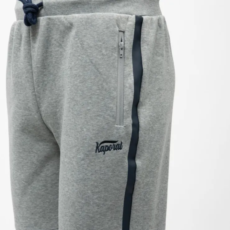 KAPORAL Ensemble jogging sweat à capuche michel regular Homme GRIS CLAIR Hot