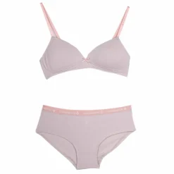 LULU CASTAGNETTE Ensemble lingerie avec logo 10-16 ans Enfant GRIS CLAIR New