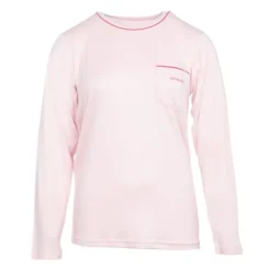 RODIER Ensemble pyjama avec liseré coloré bas fleuri Loma femme Femme ROSE CLAIR Best