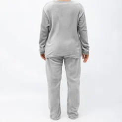 LES PETITES...PARIS Ensemble pyjama cocooning valerina Femme GRIS CLAIR Hot