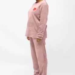 LES PETITES...PARIS Ensemble pyjama cocooning valerina Femme ROSE Discount
