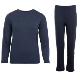 CHANTAL THOMASS Ensemble pyjama côtelé tasha Femme BLEU FONCE Outlet