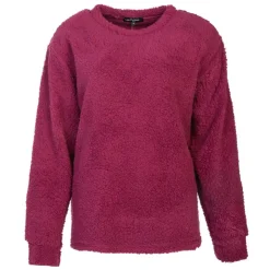 LES PETITES...PARIS Ensemble pyjama polaire cornaline Femme BORDEAUX Clearance