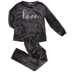 RODIER Ensemble pyjama ultra doux Swann Femme NOIR Sale