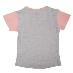 CHEVIGNON Ensemble tee shirt et short à fleurs Enfant GRIS CLAIR