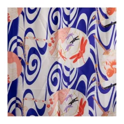 DEELUXE 74 Foulard graphique aika blue imprimé poisson Femme MULTICOLORE Hot