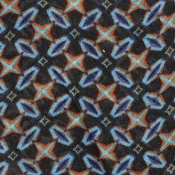 BILL TORNADE Foulard toucher coton imprimé 60x180 cm Homme NOIR Sale