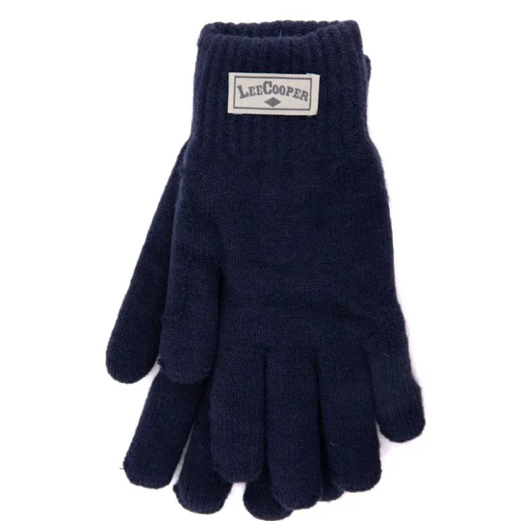 LEE COOPER Gant tricote eros Homme BLEU FONCE Clearance