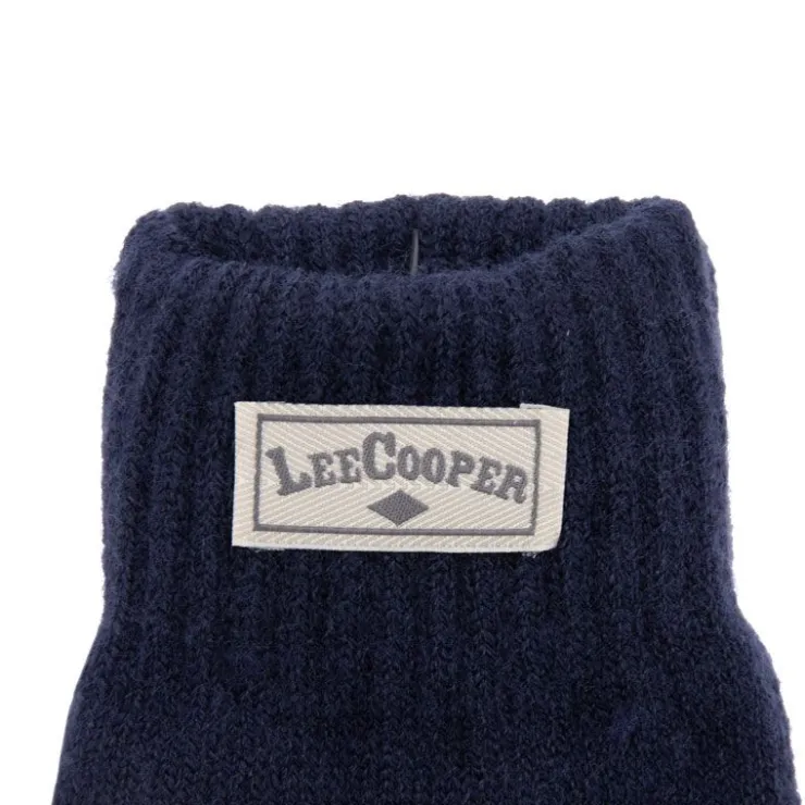 LEE COOPER Gant tricote eros Homme BLEU FONCE Clearance