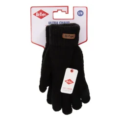 LEE COOPER Gants chiné galina Femme NOIR Clearance