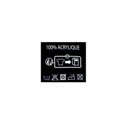 KAPORAL Gants en maille à rayures aux poignets Homme NOIR Online